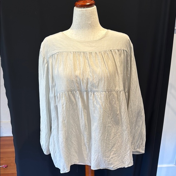 Cost Plus World Market Elegant Cream Women's Top, S/M - Picture 1 of 6